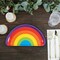 8 Count Rainbow Party Rainbow Shaped Paper Dessert Plates Colorful Birthday
